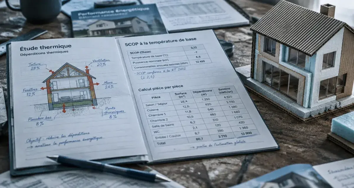 Pompe à chaleur : pourquoi exiger un calcul de déperditions plutôt qu'une estimation au m²