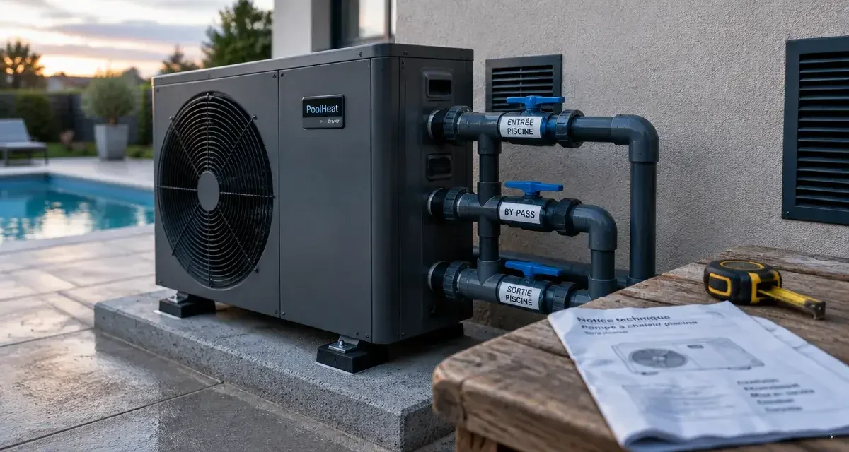 Installation d'une pompe à chaleur de piscine : les règles techniques pour un montage durable