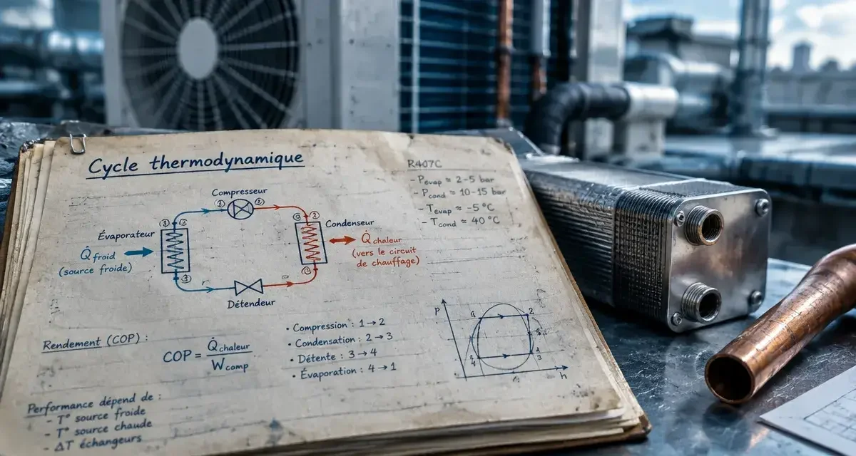 Pompe à chaleur réversible : le calcul de déperditions, seul juge de votre confort