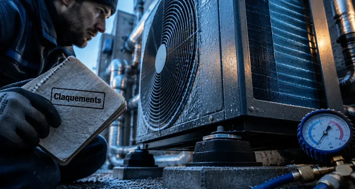 Pompe à chaleur qui claque : identifier l'origine et éviter la casse mécanique