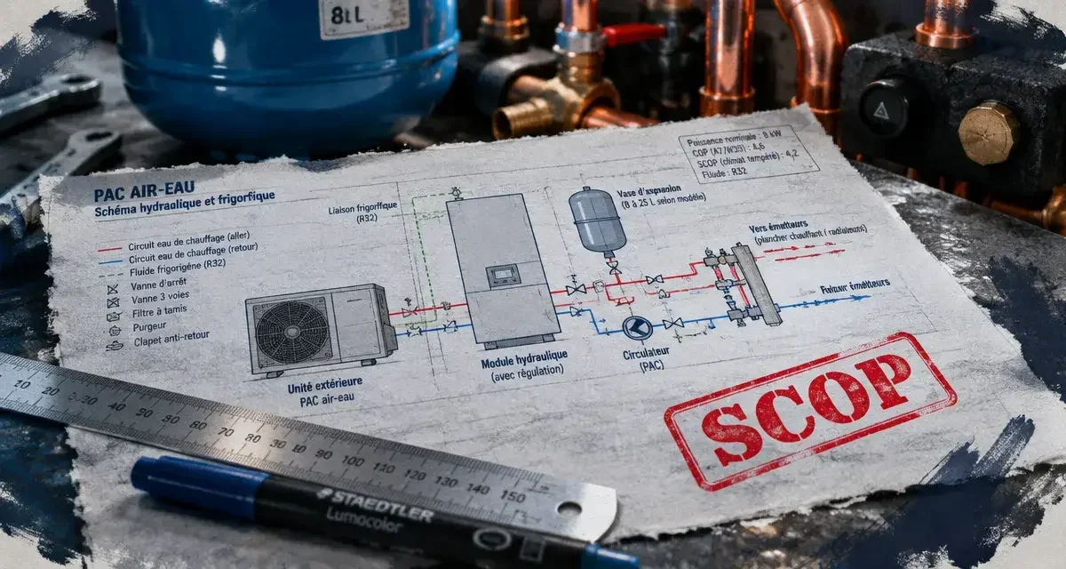 PAC air-eau : le guide technique pour décrypter vos devis et éviter le surdimensionnement